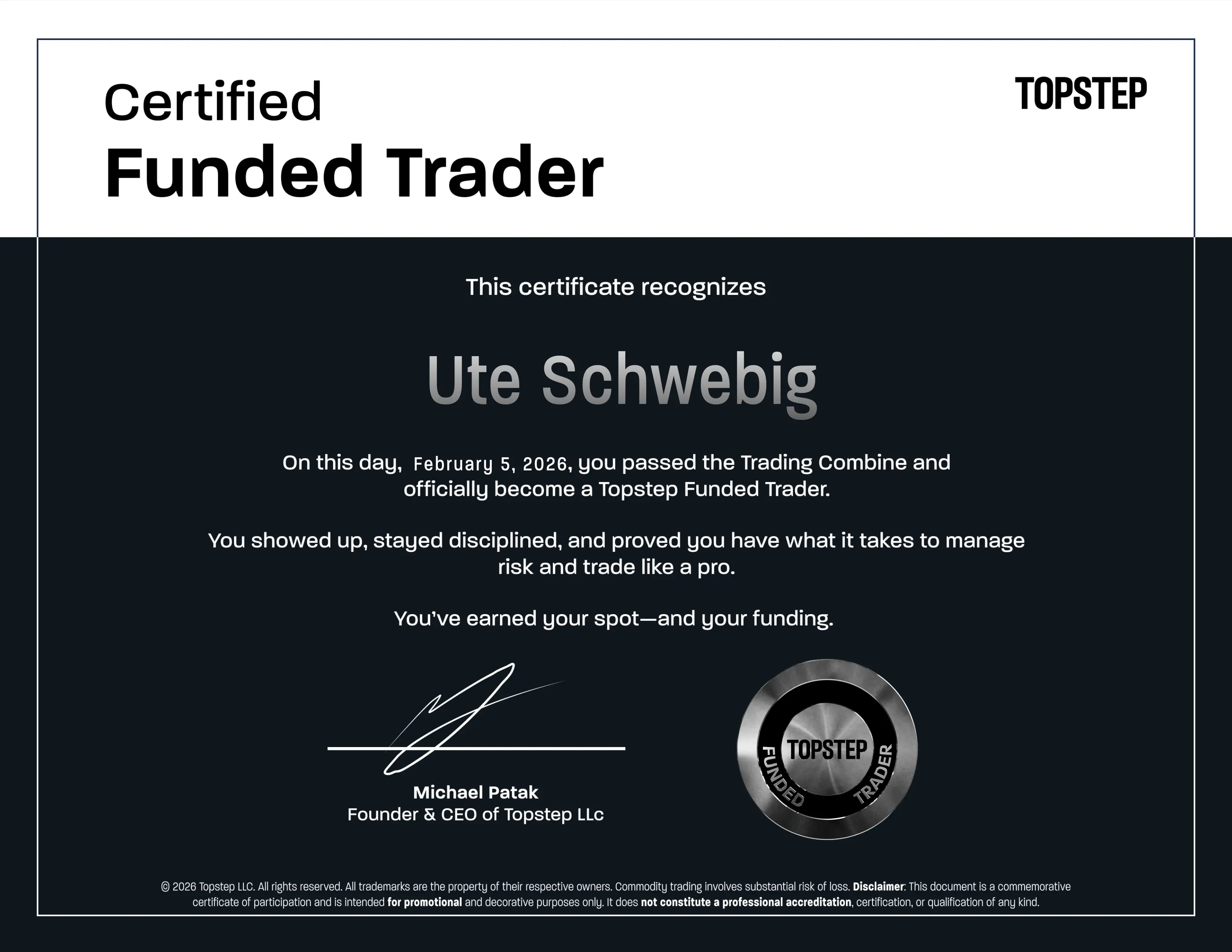 ELALIHOLDING Nachweis – Ute Schwebig
